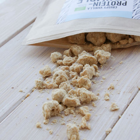 3er Bundle Protein Crumble – bio, vegan mit Bio-Erythrit und Bio Erbsenprotein