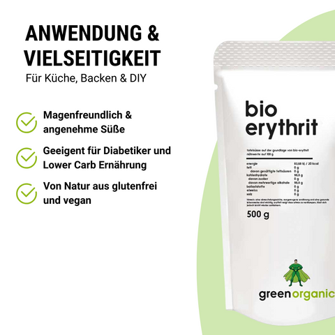 Érythritol Premium Bio - 500g