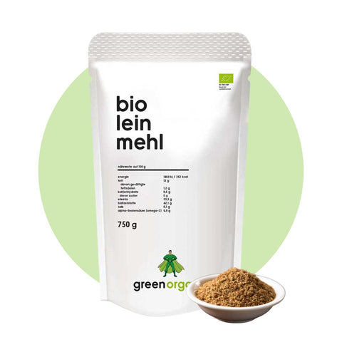 Farine de lin premium bio 750 g