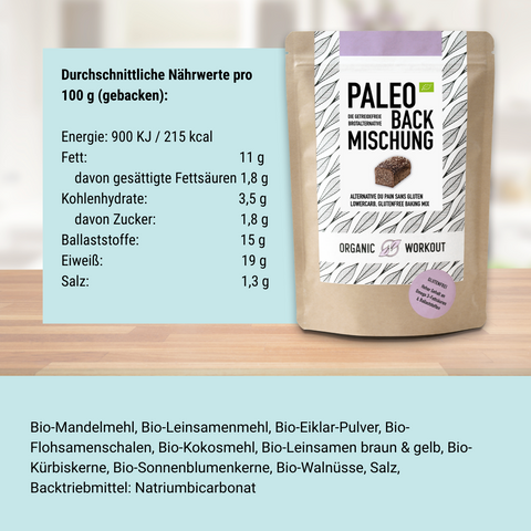 Mélange à pâtisserie paléo bio