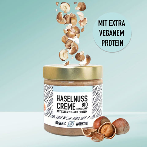SOLDE Crème de noisette bio aux protéines vegan