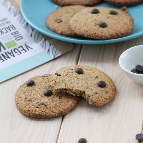 Pack Plantlove : mélange de biscuits végétaliens bio + crème de noisette croustillante + mélange de cuisson à faible teneur en glucides +