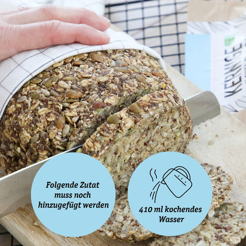 Mélange de cuisson biologique à faible teneur en glucides - sans gluten et sans œuf
