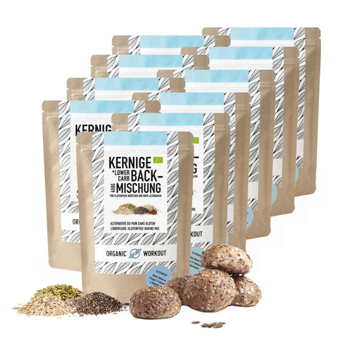 Mélange de cuisson biologique à faible teneur en glucides - sans gluten et sans œuf