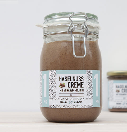 SOLDE Crème de noisette bio aux protéines vegan