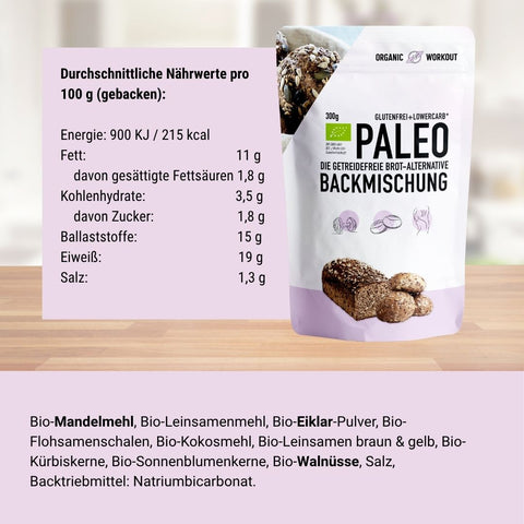Mélange à pâtisserie paléo bio
