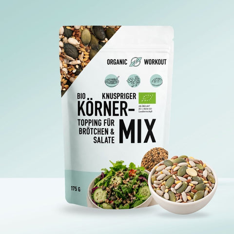 Bio Körner-Mix – ballaststoffreich, knusprig & vegan