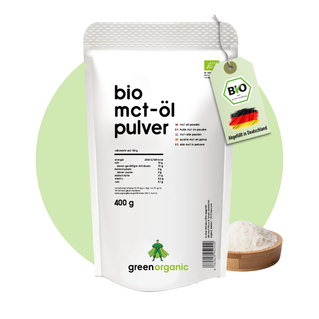 Bio Premium MCT-Öl-Pulver 400 g – Organic Workout Online Shop