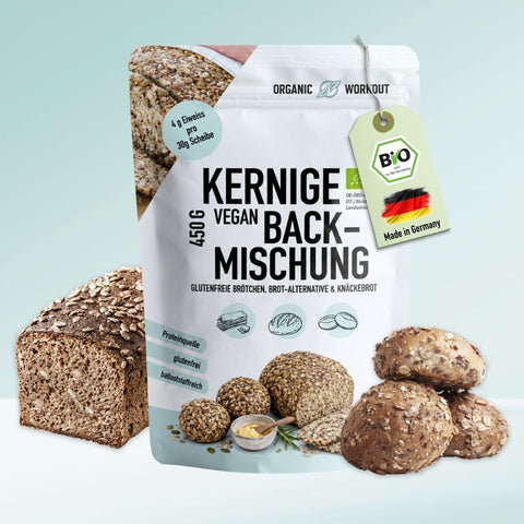 Mélange de cuisson biologique à faible teneur en glucides - sans gluten et sans œuf
