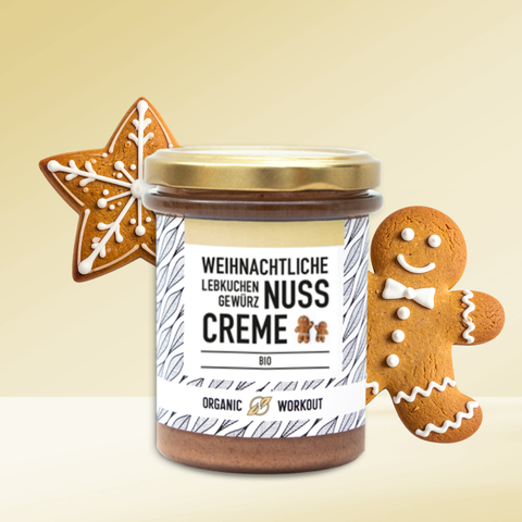 Crème de noix de Noël bio aux épices pain d'épices (édition spéciale limitée)