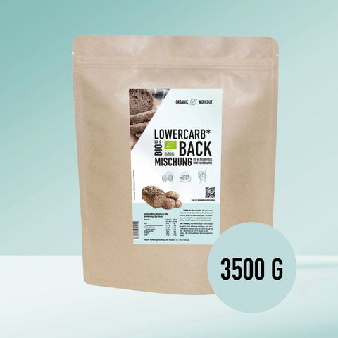 Mélange de cuisson biologique à faible teneur en glucides - sans gluten et sans œuf