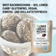 Mélange de cuisson biologique à faible teneur en glucides - sans gluten et sans œuf