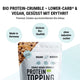 Poudre de protéines de vanille biologique à partir de concentré de protéines de lactosérum