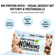 Zimtstern NomNoms (Protein-Bites) – vegan mit Extra Protein