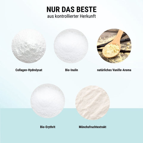 Poudre de protéines de vanille biologique à partir de concentré de protéines de lactosérum