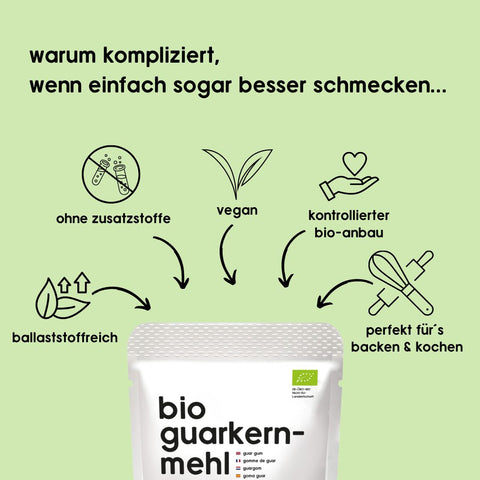 Bio Guarkernmehl - 200 g