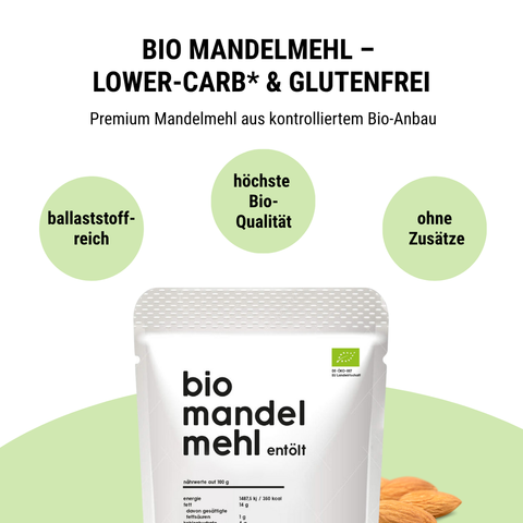 Farine d'Amande Premium Bio 400 g