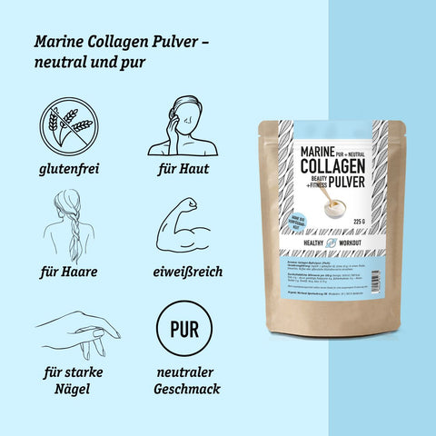 Marine Collagen Pulver - neutral und pur