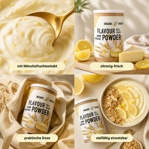 Bio Lemon Cheesecake Flavour Powder - 150 g