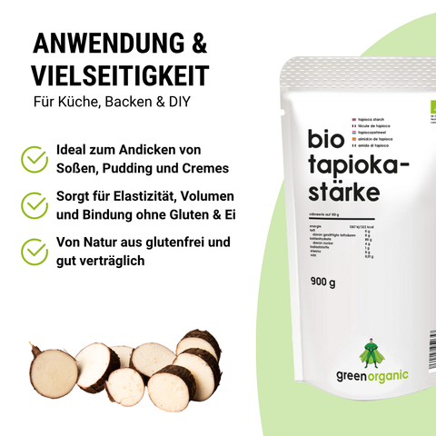 Bio Tapiokastärke – 900 g