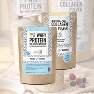 Poudre de protéines de vanille biologique à partir de concentré de protéines de lactosérum