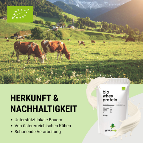 Protéine de lactosérum biologique de qualité supérieure 500g
