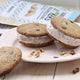 Mélange de cuisson pour biscuits à la vanille biologique à faible teneur en glucides pour des biscuits sans gluten avec des morceaux de chocolat blanc